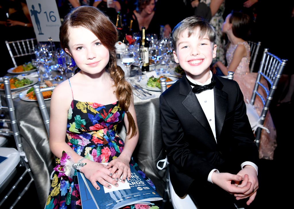 Darby Camp and Iain Armitage at the 2020 SAG Awards