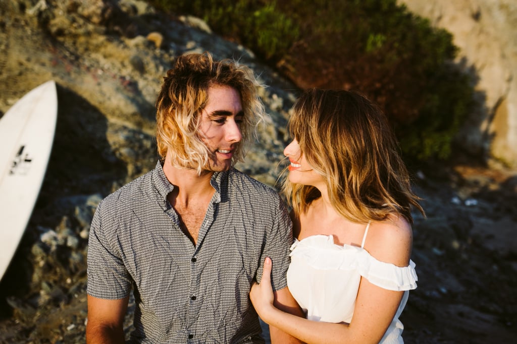 California Beach Engagement Shoot