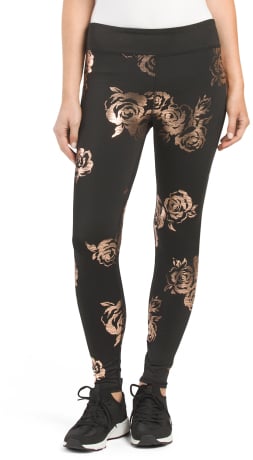 Rose Foil Leggings ($5)