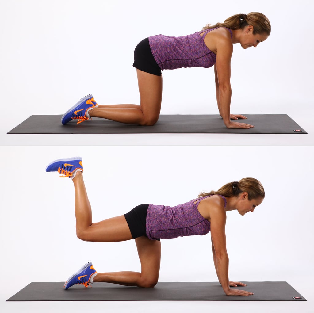 Lower Body: Donkey Kick Lower Body: Donkey Kick