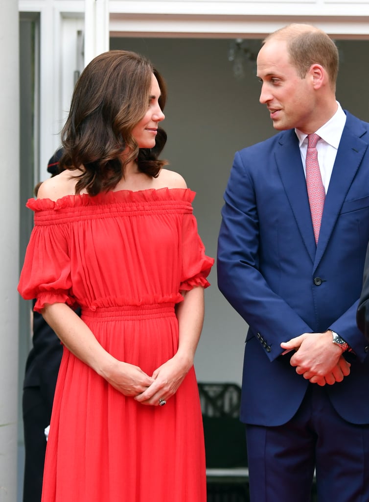 Kate Middleton Red Alexander McQueen Dress February 2019