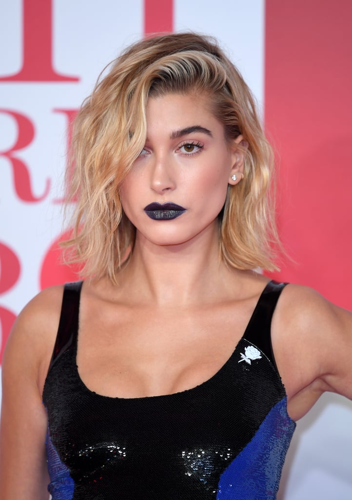 Hailey Baldwin Makeup at the Brit Awards 2018