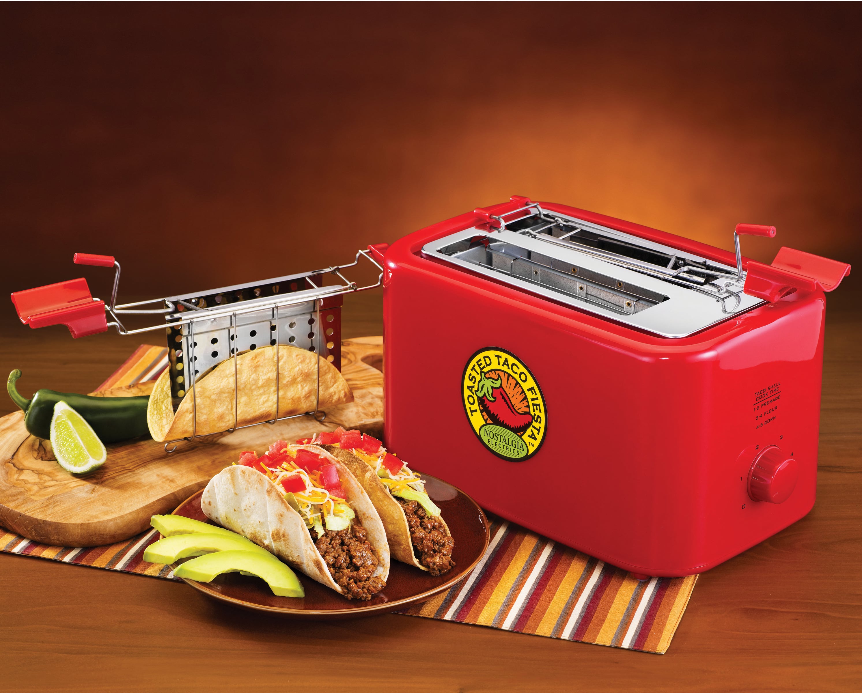 Tortillero Shells Taco Toaster, Kitchen Bakeware, Pie Gadgets