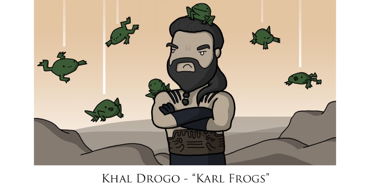 Maybe frogs would've saved Khal Drogo. | Game of Thrones Plus Autocorrect  Is the Best Thing You'll See Today | POPSUGAR Tech Photo 6