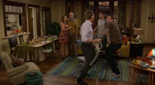 How I Met Your Mother, "Slapsgiving"