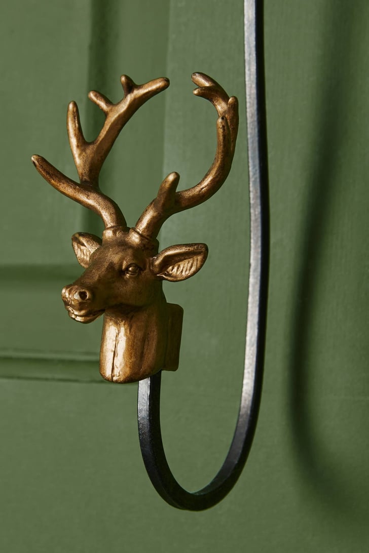 Reindeer Wreath Hook Anthropologie Christmas Decorations 2019