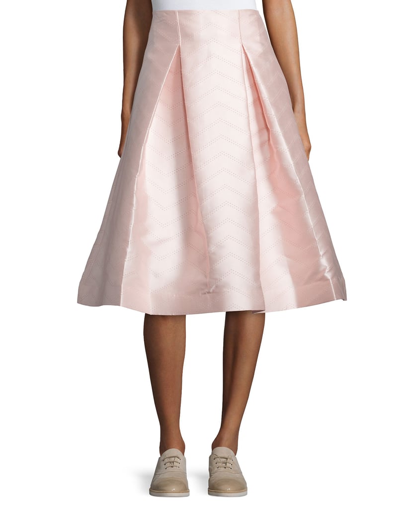 Alexis Paola A-Line Midi Skirt ($484) | Pantone Color of the Year 2016 ...