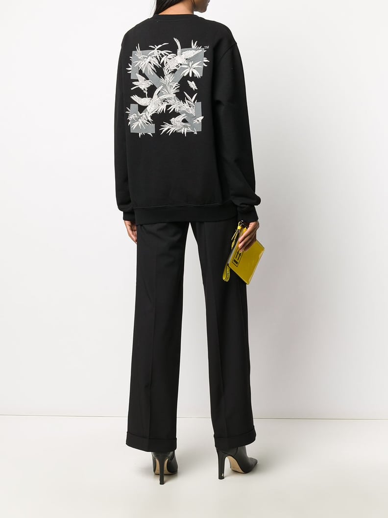 Shop Dan Levy's Swan Sweater in the SNL Promo | POPSUGAR Fashion