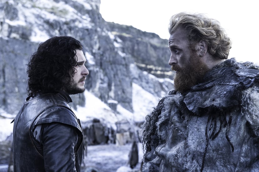 Jon Snow and Tormund in Game of Thrones