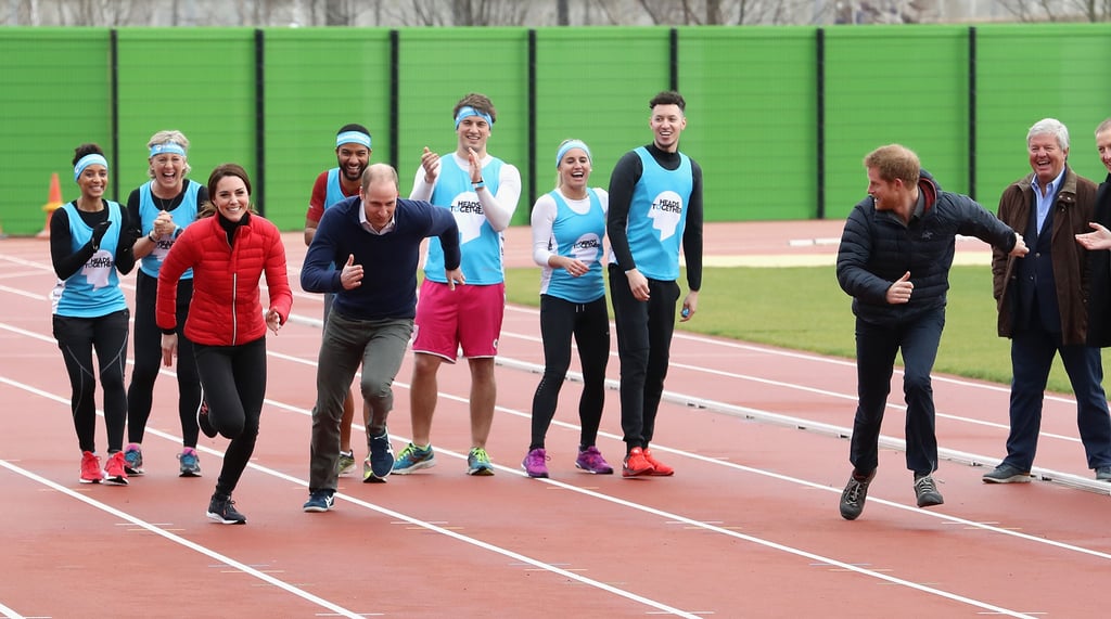 Prince Harry, Kate Middleton, Prince William at Olympic Park