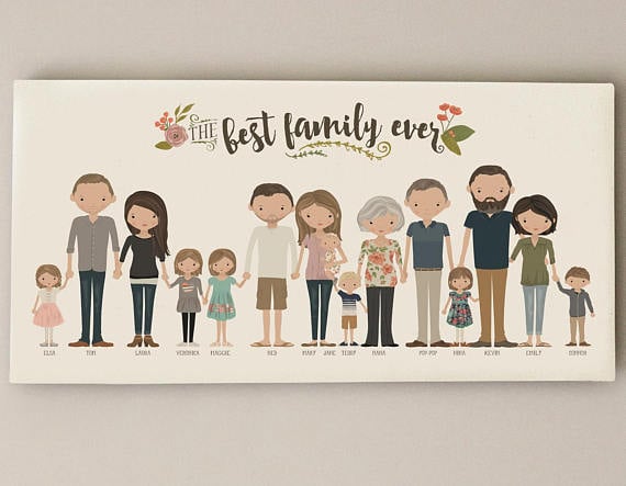 extended family portrait