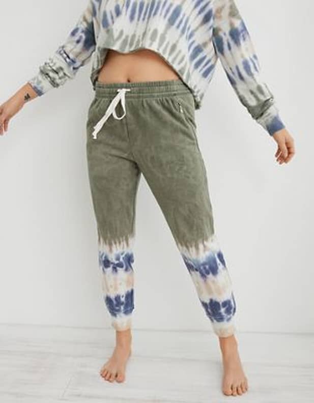 Aerie tie dye joggers online