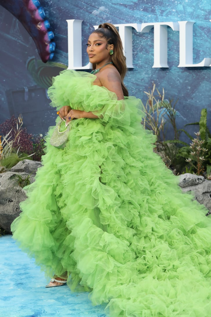 Stefflon Don at "The Little Mermaid" Premiere in London | Simone Ashley