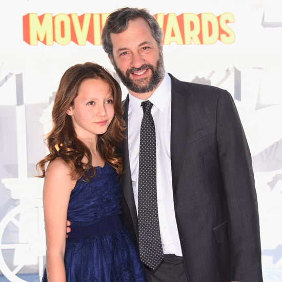 Judd and Iris Apatow at the MTV Movie Awards 2015