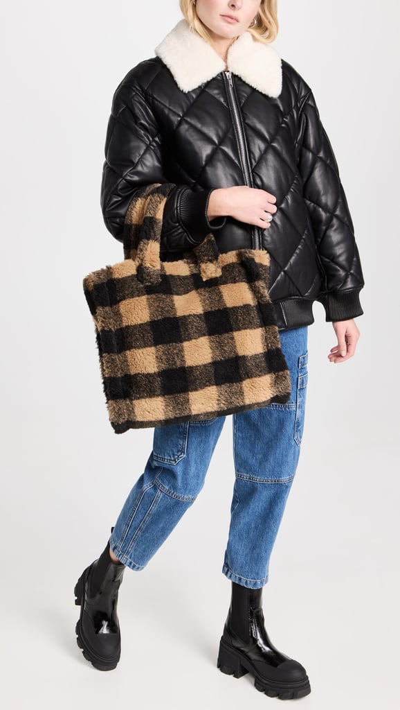 Winter Outfit Idea: Stand Studio Lolita Tote