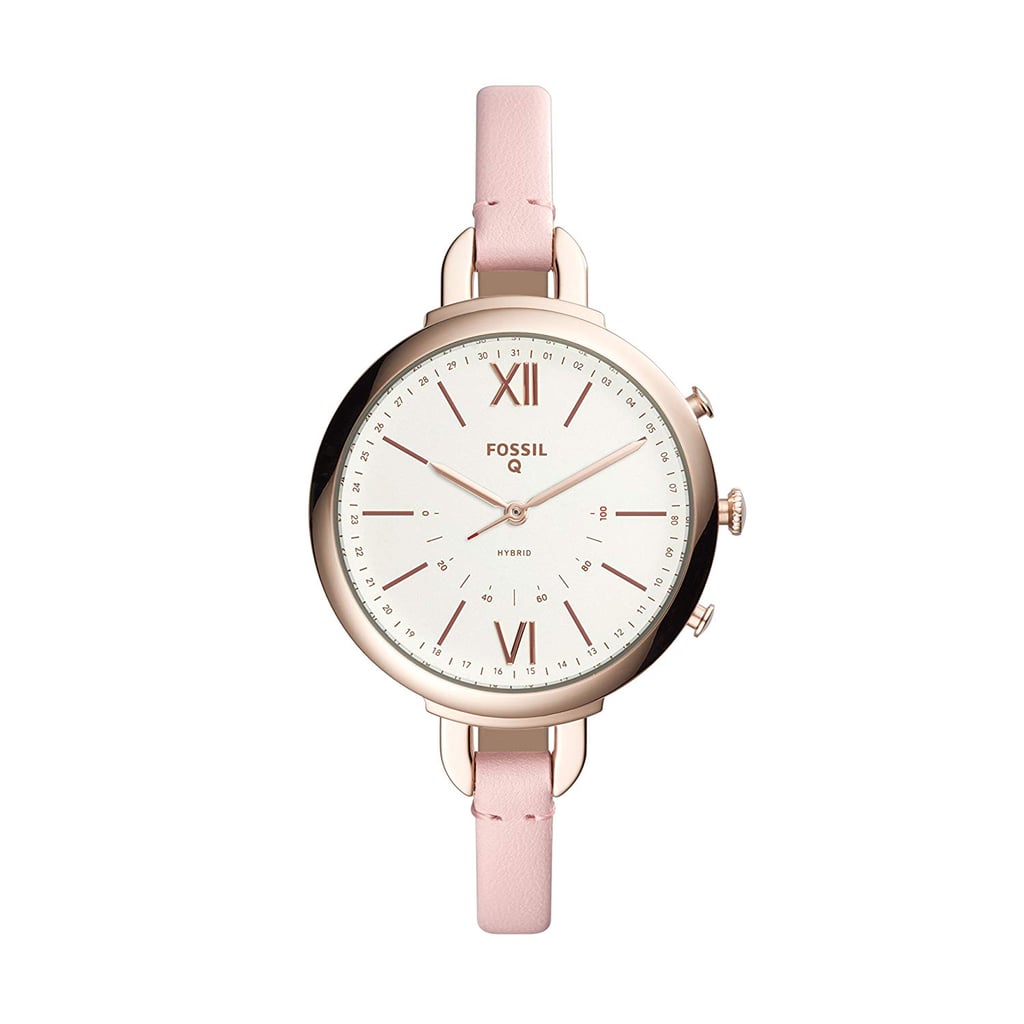 Fossil Q Annette Leather Hybrid Smartwatch