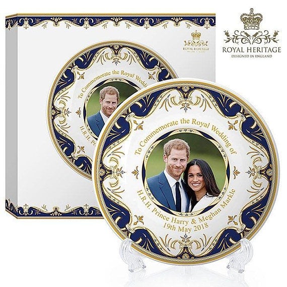 Royal Wedding China Plate