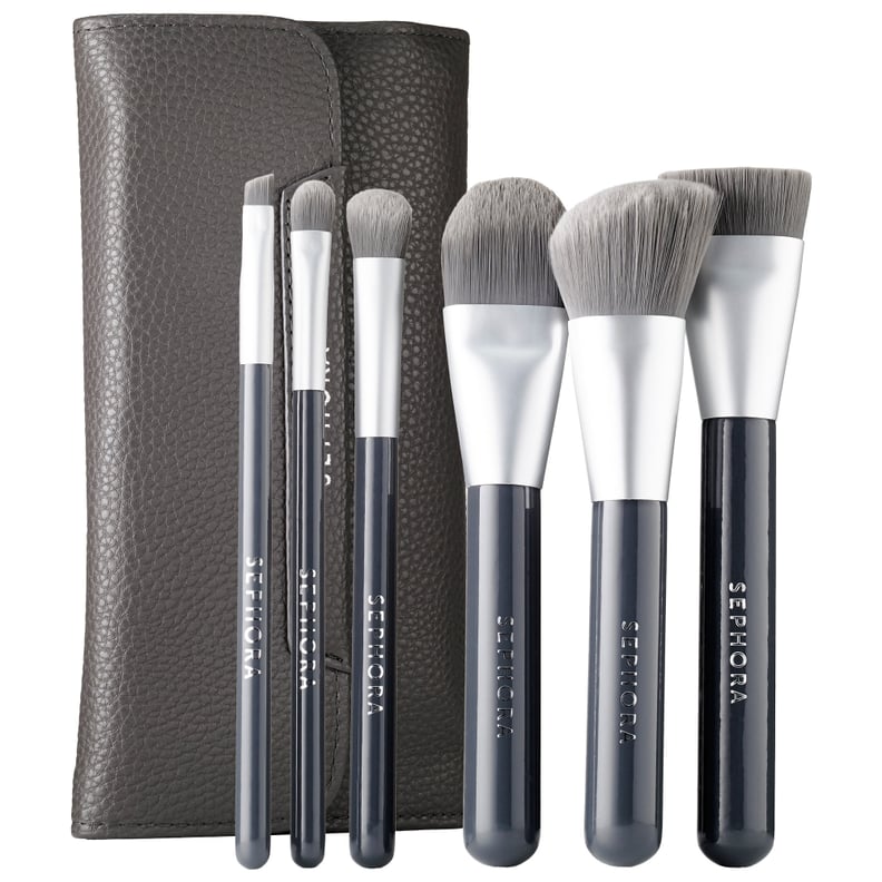 Sephora Collection Charcoal Antibacterial Brush Set