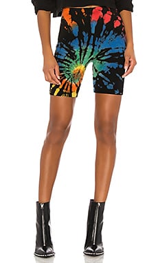 COTTON CITIZEN Milan Biker Short in Black Prism