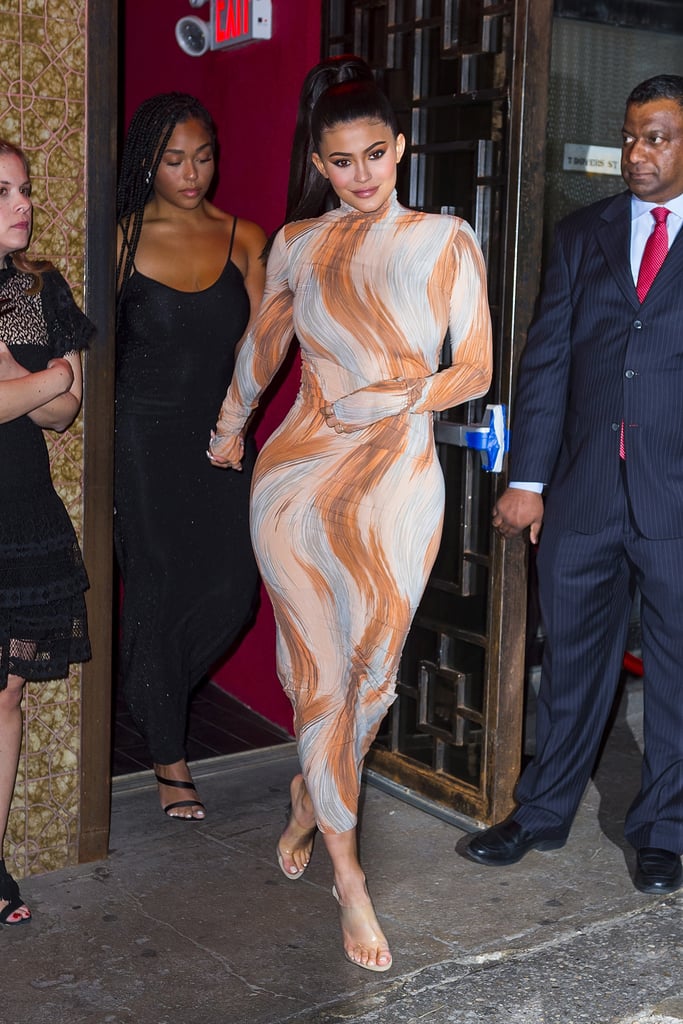 Kylie Jenner Celine Midi Dress | POPSUGAR Fashion UK