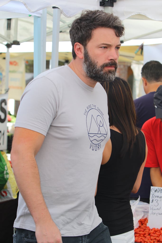 Ben Affleck Farmers Market Pictures September 2015