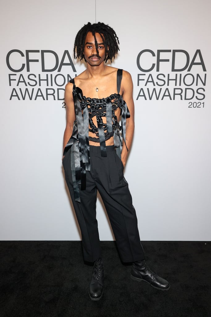 Jameel Mohammed at the 2021 CFDA Fashion Awards