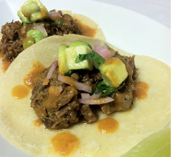 Brisket Matzo Tacos