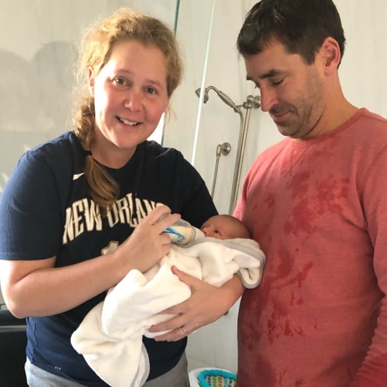 Amy Schumer Shares Photo of Gene's First Bath