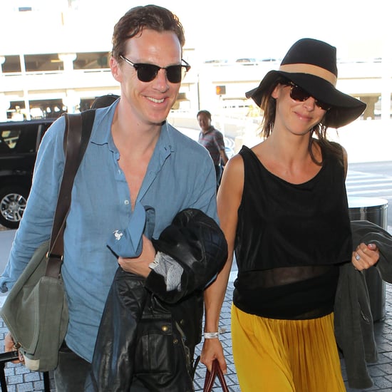 Benedict Cumberbatch and Sophie Hunter After Their Honeymoon