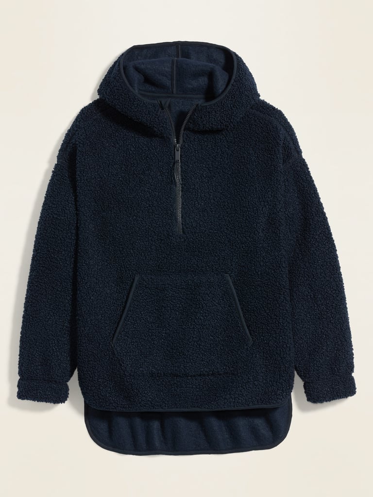 old navy sherpa hoodie