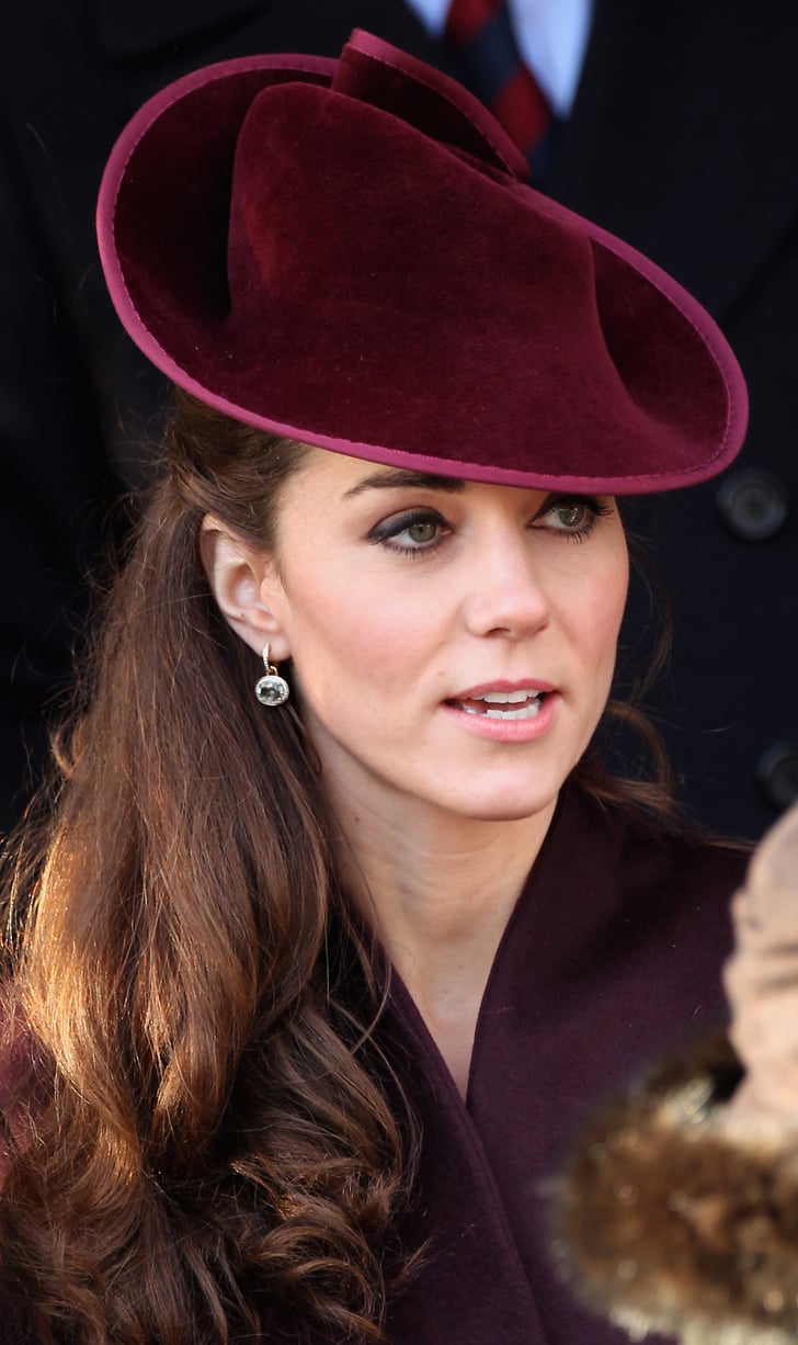 Kate wore her specially customized green amethyst earrings for the ...