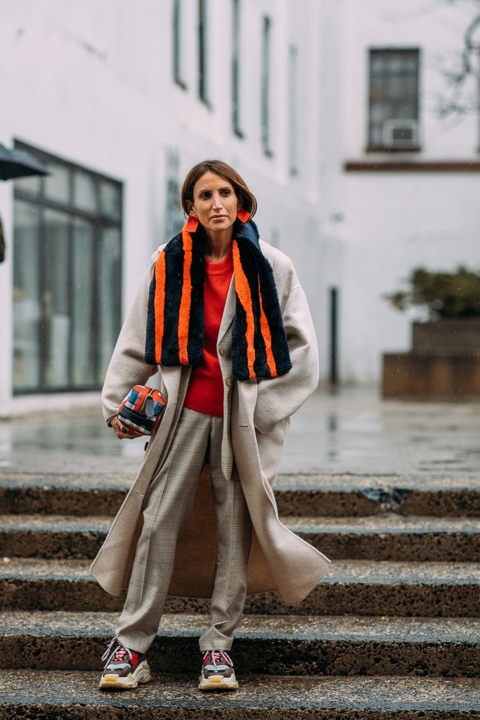 Dad Sneakers at Fashion Week Fall 2018