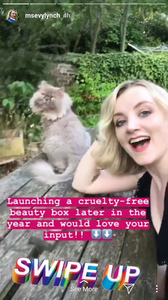 Evanna Lynch Cruelty Free Box Popsugar Beauty Uk The actress, who portrayed luna lovegood in four harry potter films, said she's a lot more fierce than the character she played to quirky perfection. evanna lynch cruelty free box