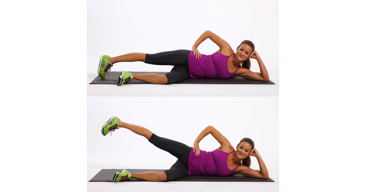 Side Saddle Leg Lifts Best Exercises For Saddlebags POPSUGAR