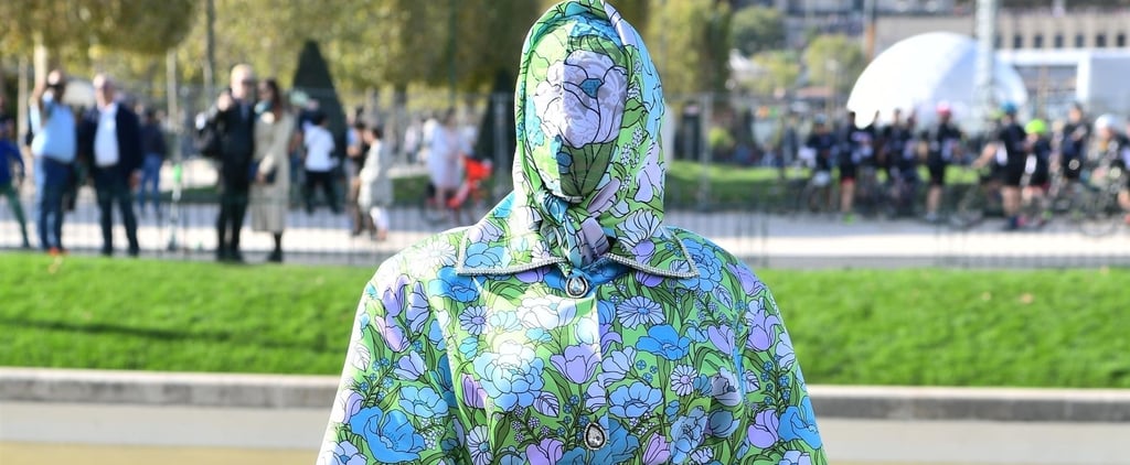 Cardi B Wears Richard Quinn Outfit to Paris Fashion Week