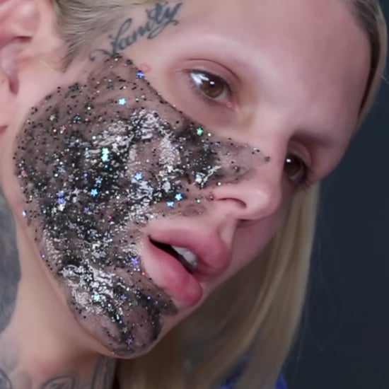 Jeffree Star Reviews GlamGlow Glitter Mask