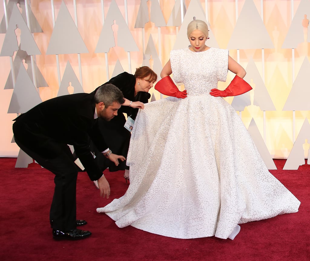 Probably because that dress was a high-maintenance situation.