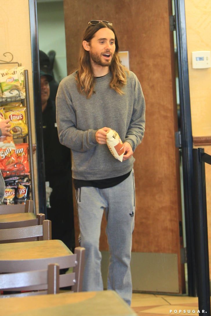 Jared Leto At Subway After The Oscars Popsugar Celebrity