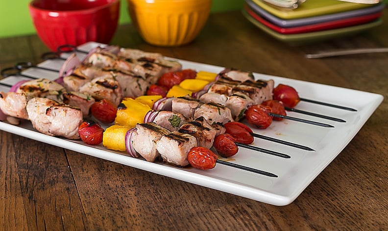 Pork Skewers With Habanero Sauce