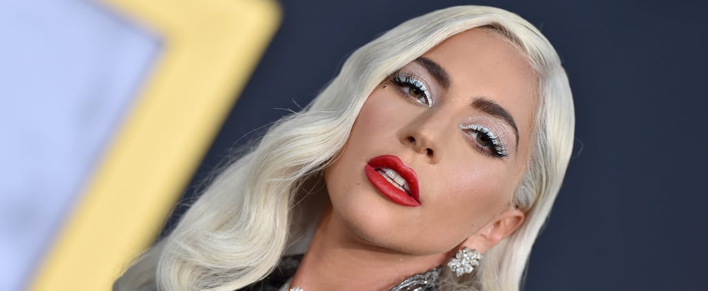 Lady Gaga's Icy Blue Holiday Nail Polish