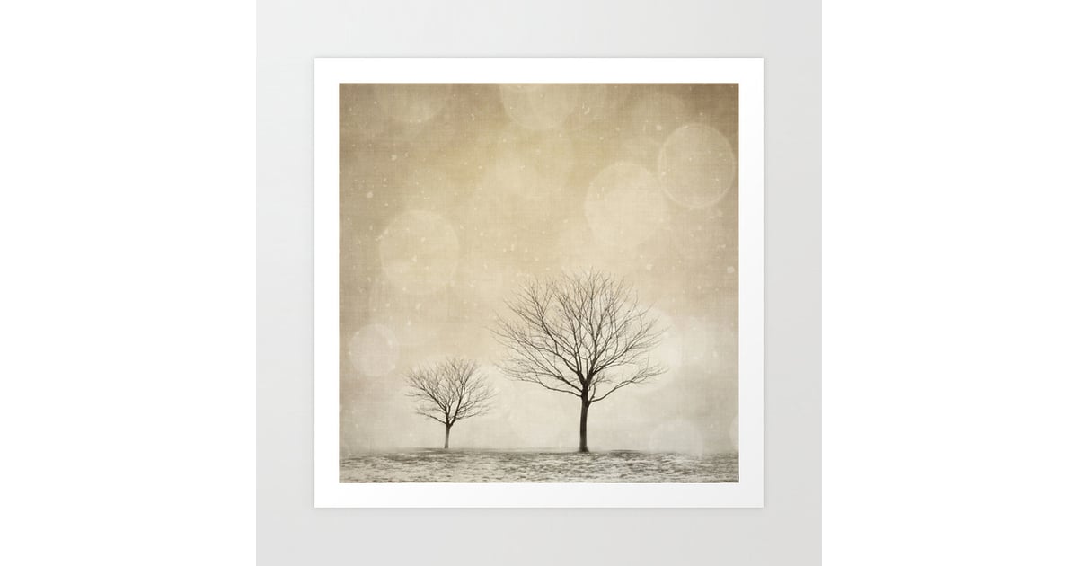 Winter Trees Art Print | Cold-Weather Gifts | POPSUGAR Smart Living ...