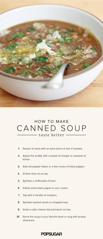 How to Make Canned Soup Taste Like Homemade
