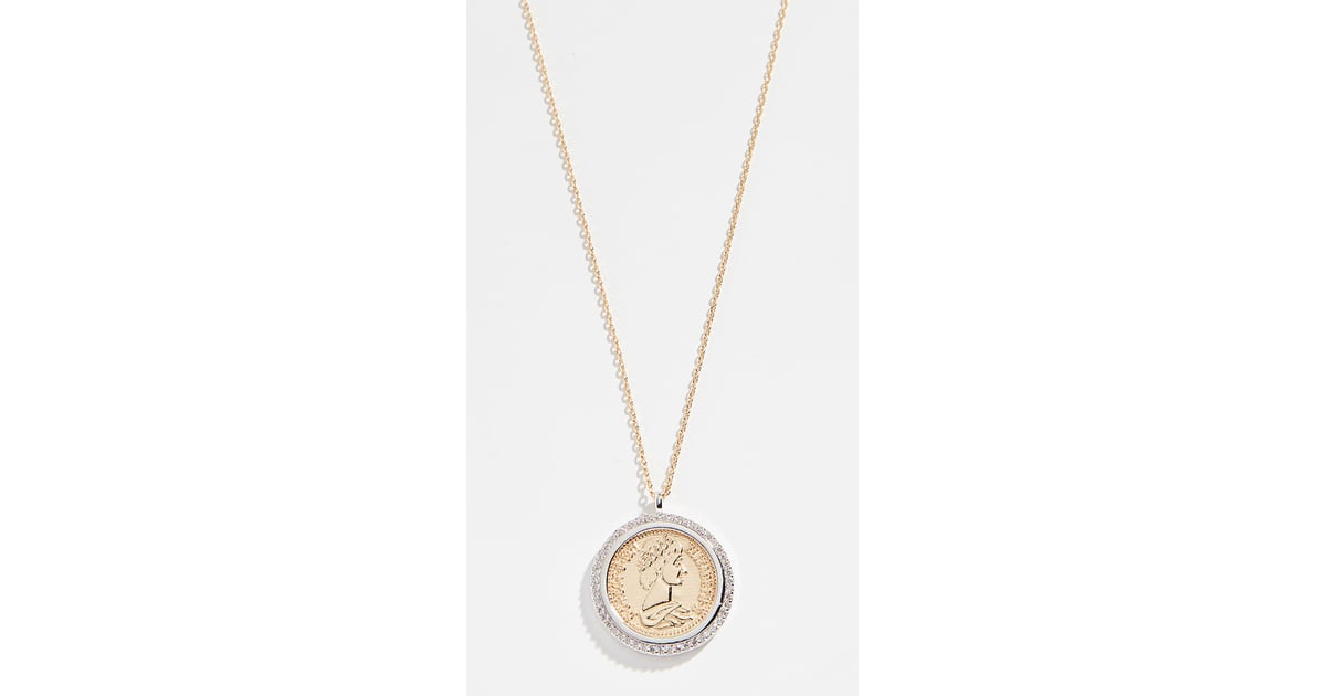 Shashi discount coin necklace
