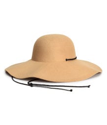 H&M LOVES COACHELLA Felted Floppy Hat