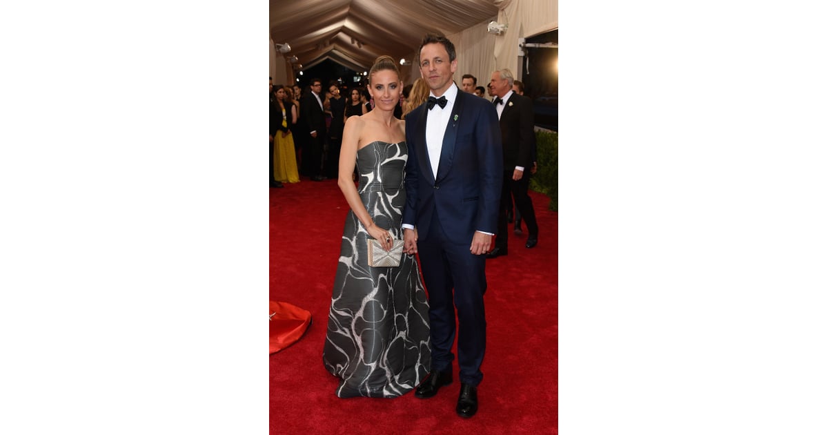 Seth Meyers And Alexi Ashe Celebrities At The Met Gala 2015 Pictures Popsugar Celebrity 8496