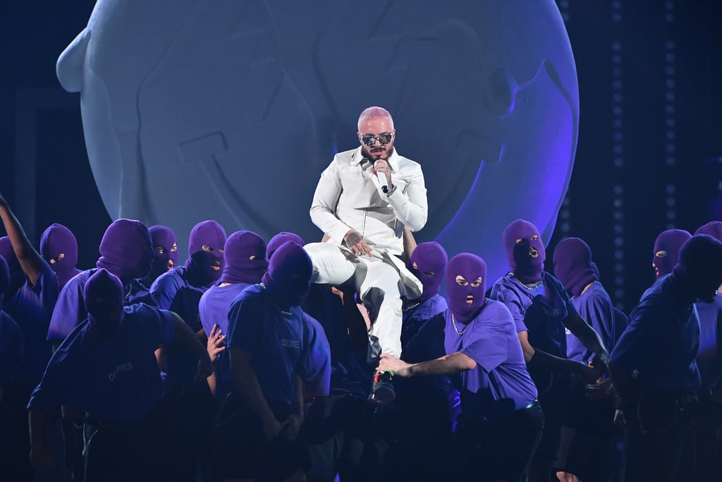 J Balvin Wins Global Icon Award at Premio Lo Nuestro