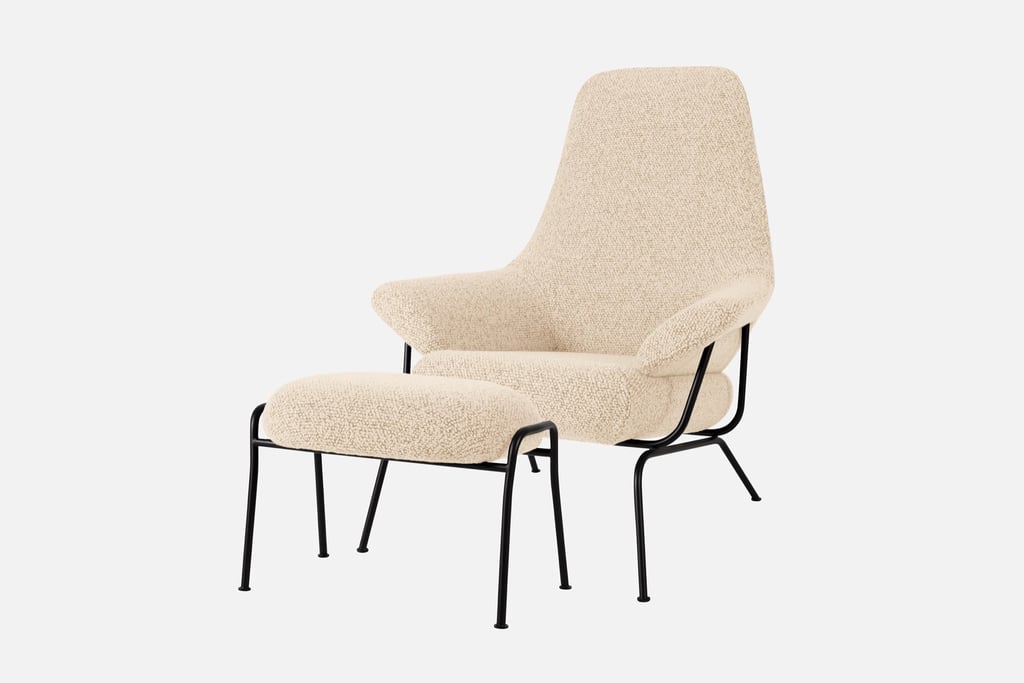 A Chair Set: Hem Hai Lounge Chair + Ottoman