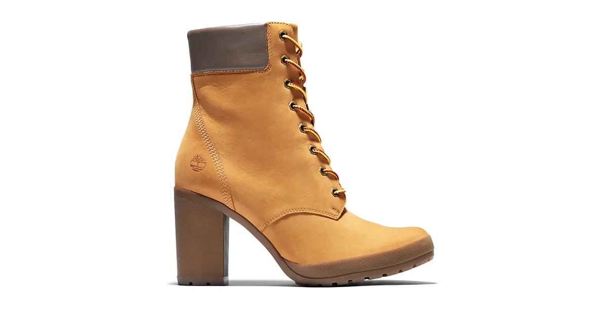 Womens timberland deals high heel boots