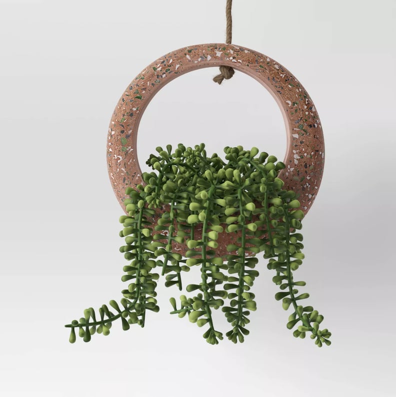 Project 62 Concrete Terrazzo Hanging Planter