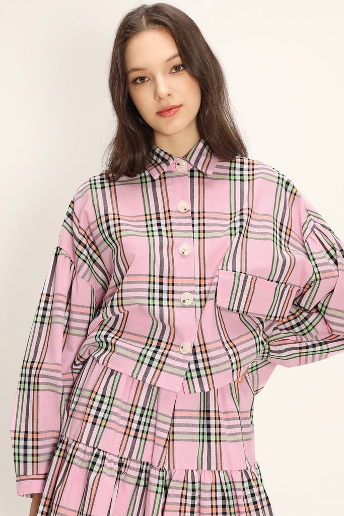 Lisa Oversize Plaid Shirt